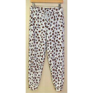 Ann Taylor Leopard Print Patterned Jogger Lounge Pants Sweatpants